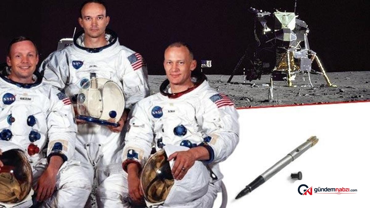 Apollo 11 görevini kurtaran kalem açık artırmada satıldı