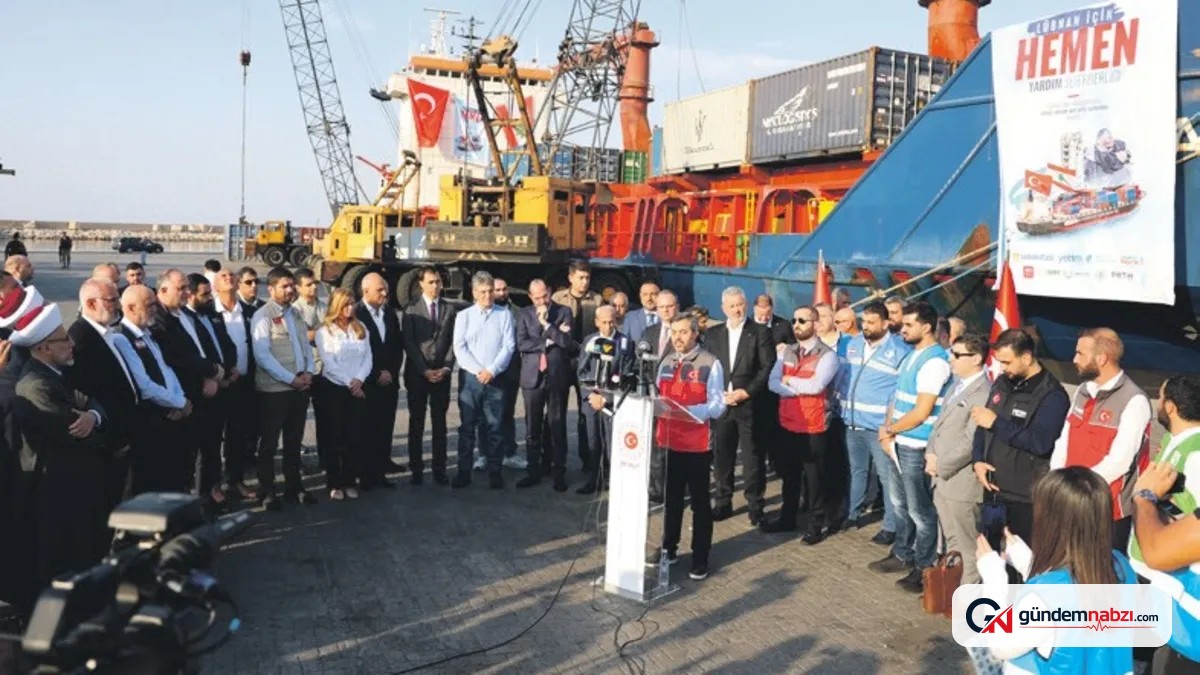 Türkiye'den Lübnan'a 1,2 milyar liralık insani yardım