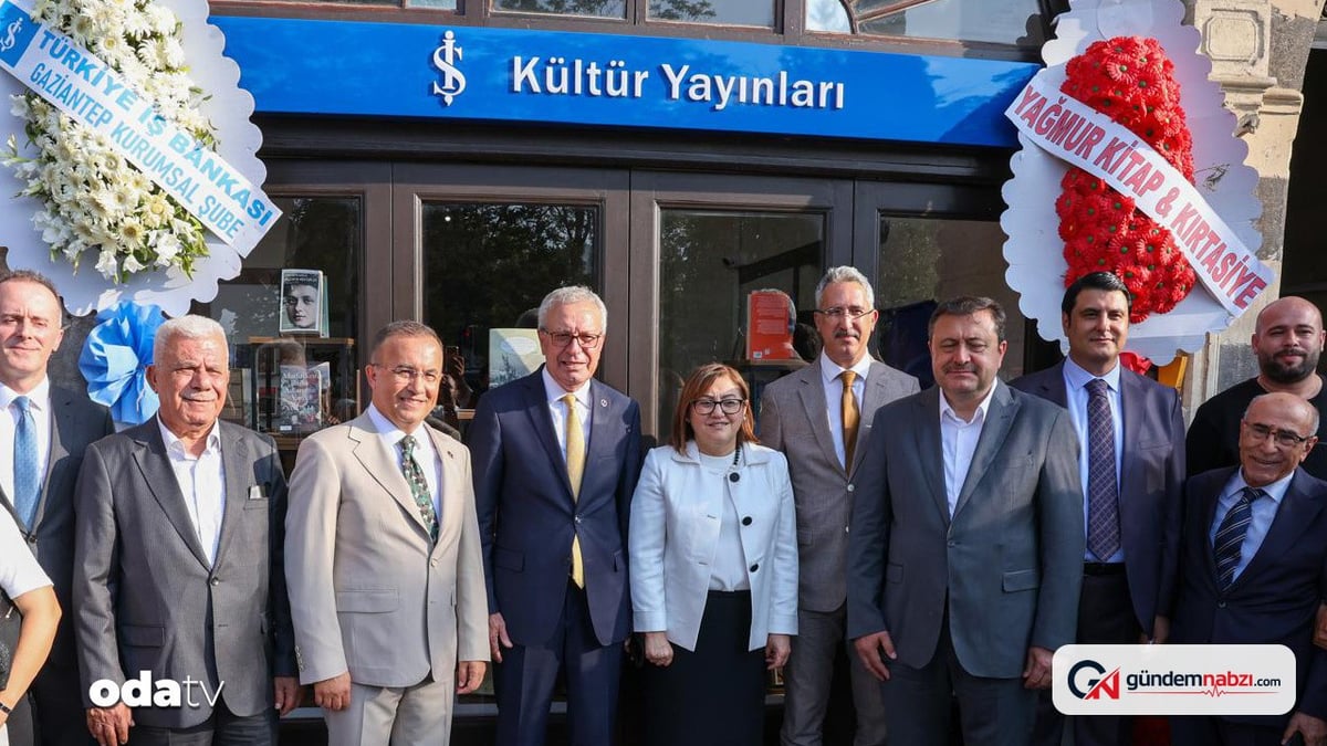 İş Bankası Kültür Yayınları'nın 31. Kitabevi Gaziantep'te Açıldı
