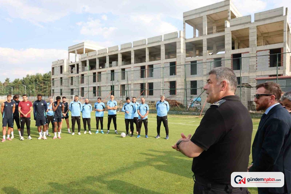 Emniyet Müdürü Karaburun'dan Erzurumspor'a ziyaret
