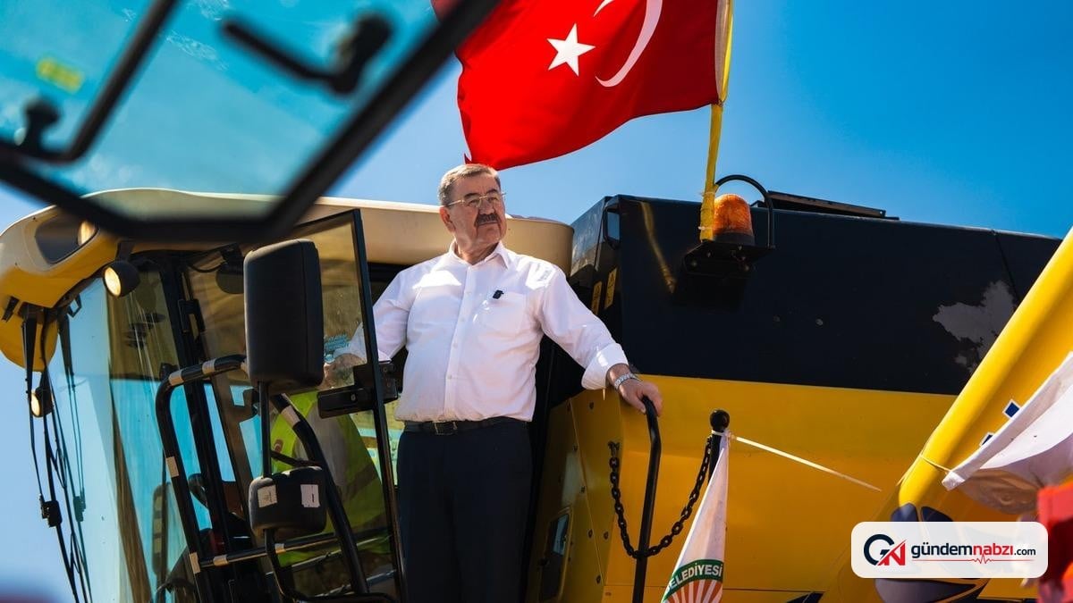 Ankara'da karabuğday hasadı yapıldı