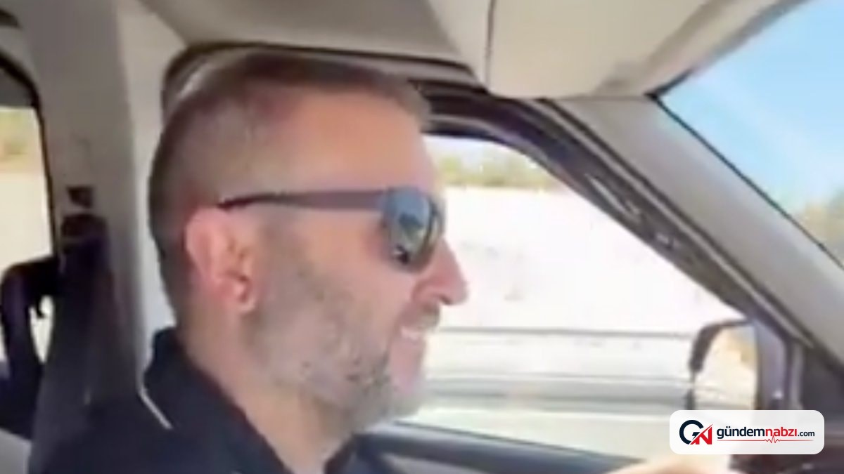 Doblo'yla lüks aracı sollayan sürücünün anı viral oldu