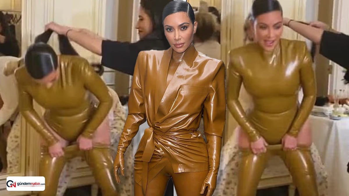 Kim Kardashian'ın dar kıyafet tercihleri İngiliz basınında gündem oldu