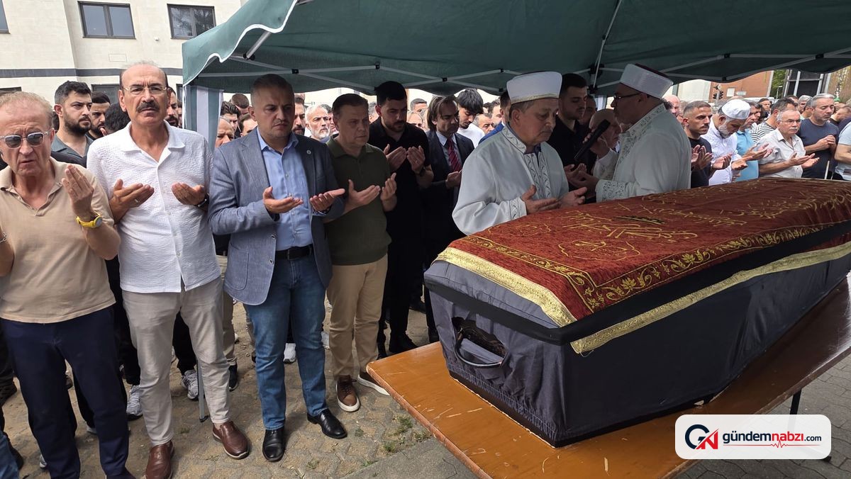 Almanya'da vefat eden UID Köln Başkanı Garaçoğlu uğurlandı