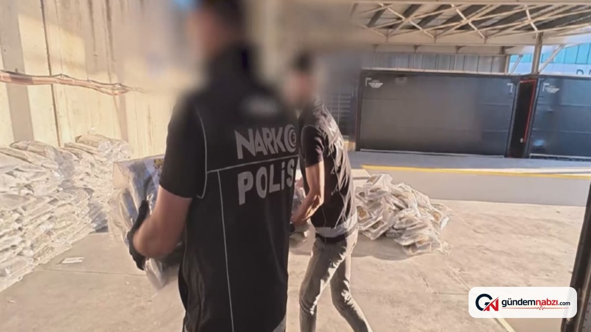 İstanbul'da Narkotik operasyonu: 376 kilo marihuana ele geçirildi