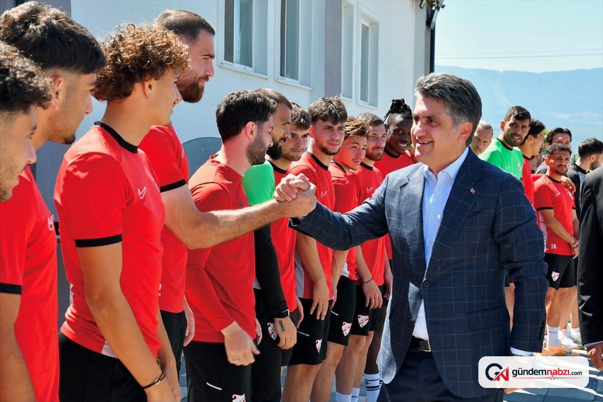 Bolu Valisi Aydın'dan Boluspor tesislerine ziyaret