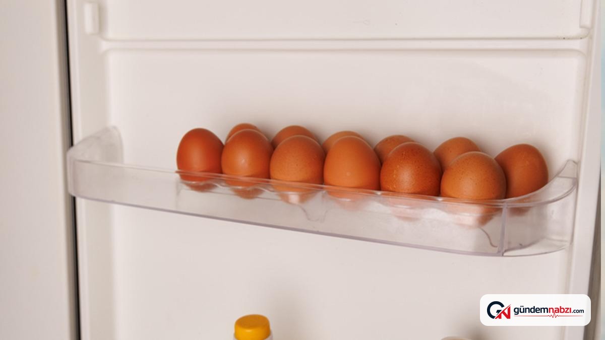 Yumurtaları buzdolabı kapağında saklamayın uyarısı