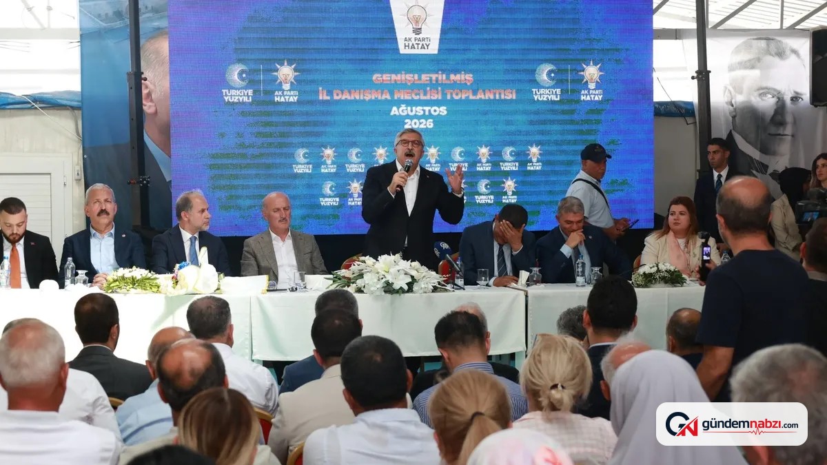 Hatay'da konuşan AK Parti'li Hüseyin Yayman'dan yeni anayasa mesajı
