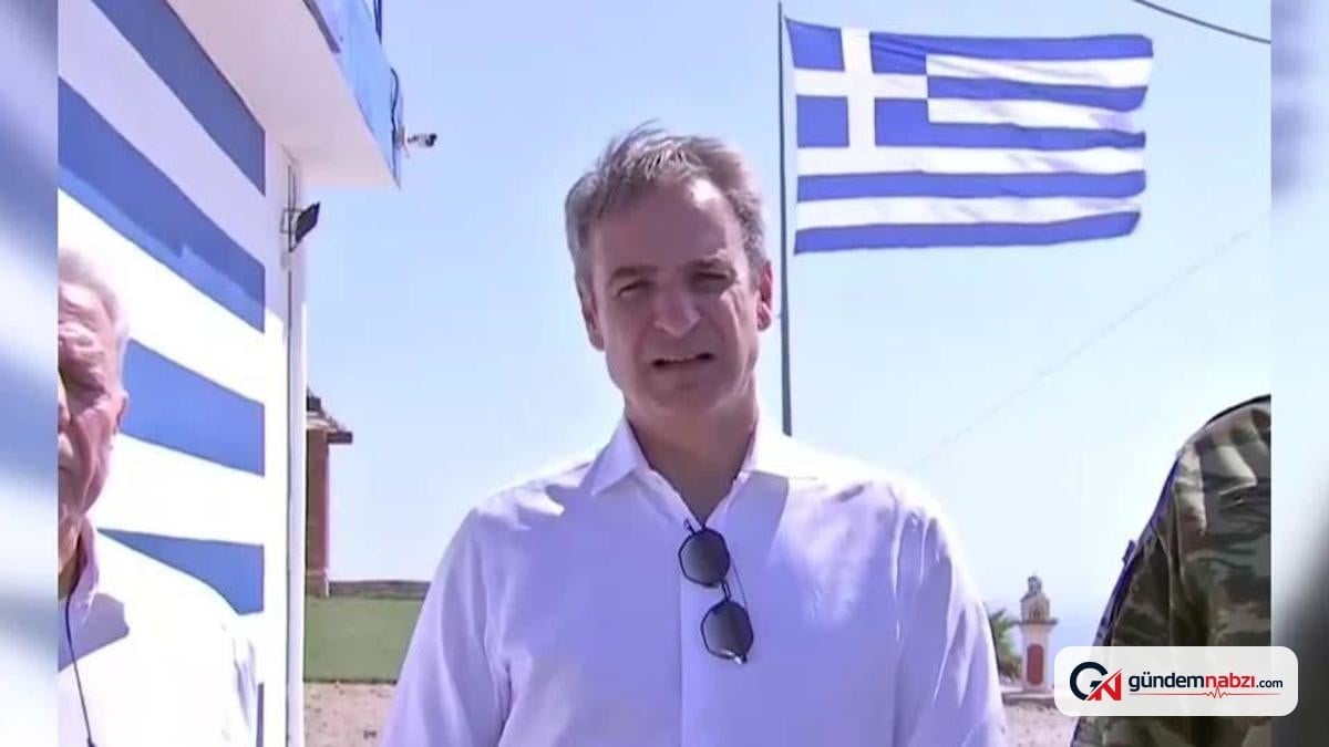 Yunanistan Başbakanı Miçotakis'ten Eşek Adası'na ziyaret