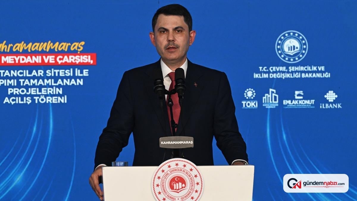 Bakan Kurum'dan AHBAP soruşturması açıklaması