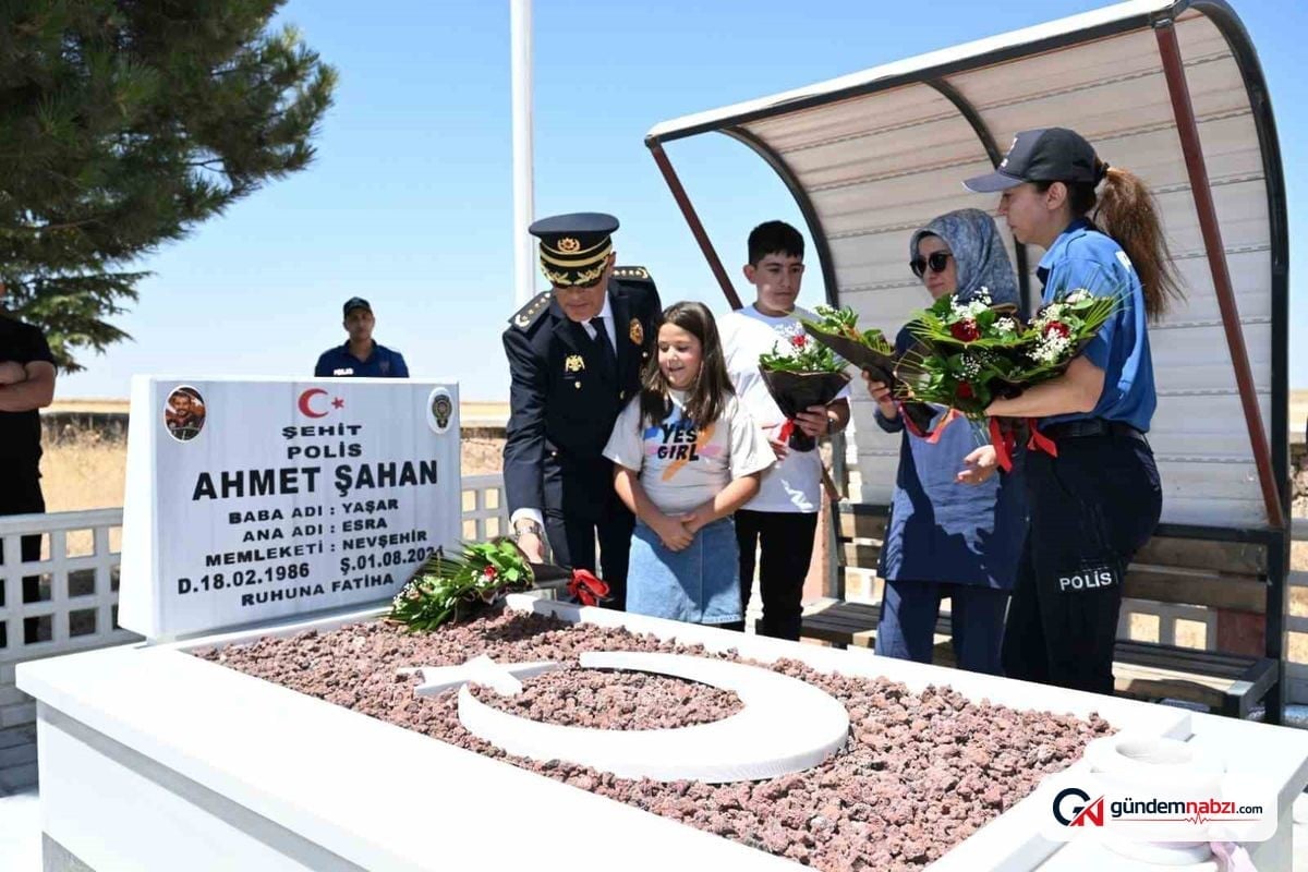 Kastamonu'da şehit olan Polis Memuru Ahmet Şahan anıldı
