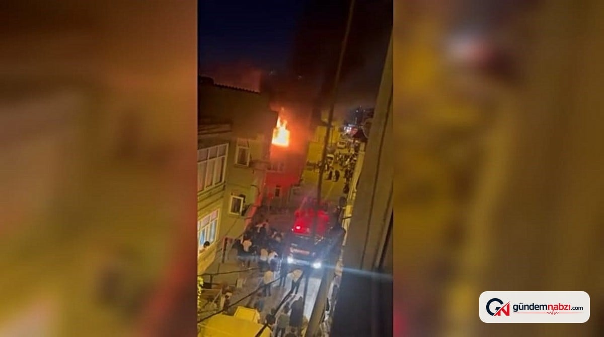 İstanbul'da 5 katlı metruk binada yangın çıktı