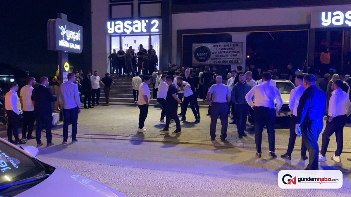 Bursa'da düğünde oyun havası kavgası: 3 yaralı