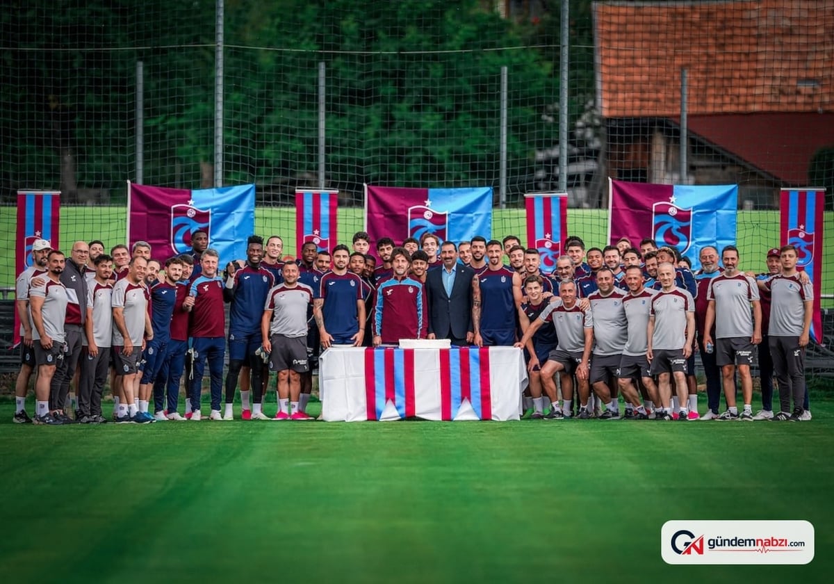 Trabzonspor 59. kuruluş yıl dönümünü Avusturya kampında kutladı