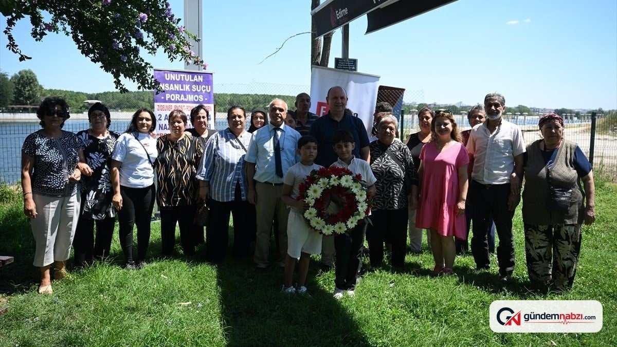 Edirne'de Roman soykırımı kurbanları anıldı