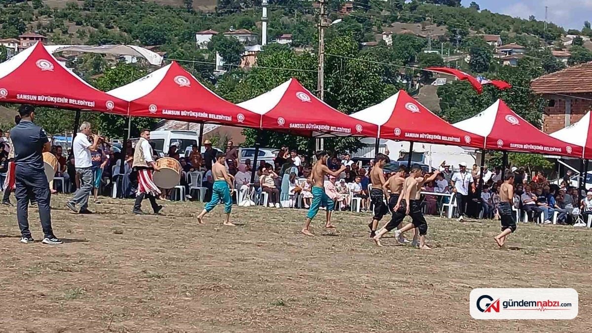 Samsun'da geleneksel mahalle şenliği düzenlendi