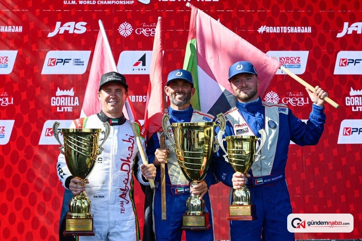 UIM F1h2O Kırgızistan Grand Prix'sinde ödüller sahiplerini buldu