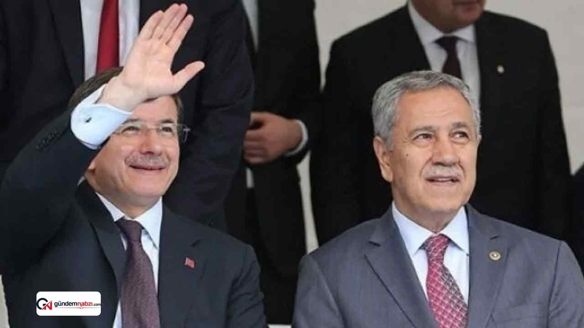 Bülent Arınç'tan Ahmet Davutoğlu'na veda mesajı