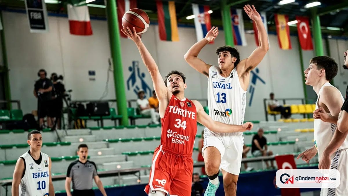 18 Yaş Altı Erkek Milli Basketbol Takımı, İsrail'e yenildi