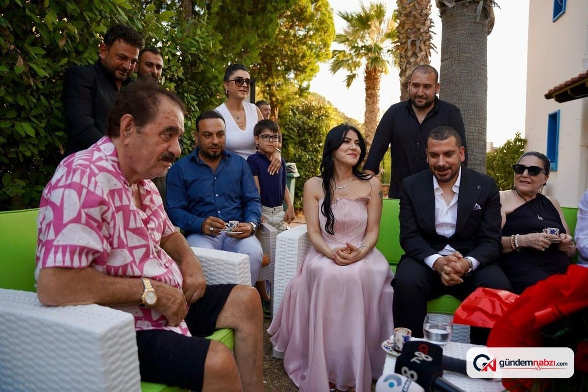 İbrahim Tatlıses, manevi kızı Didem Carus'un isteme törenini düzenledi