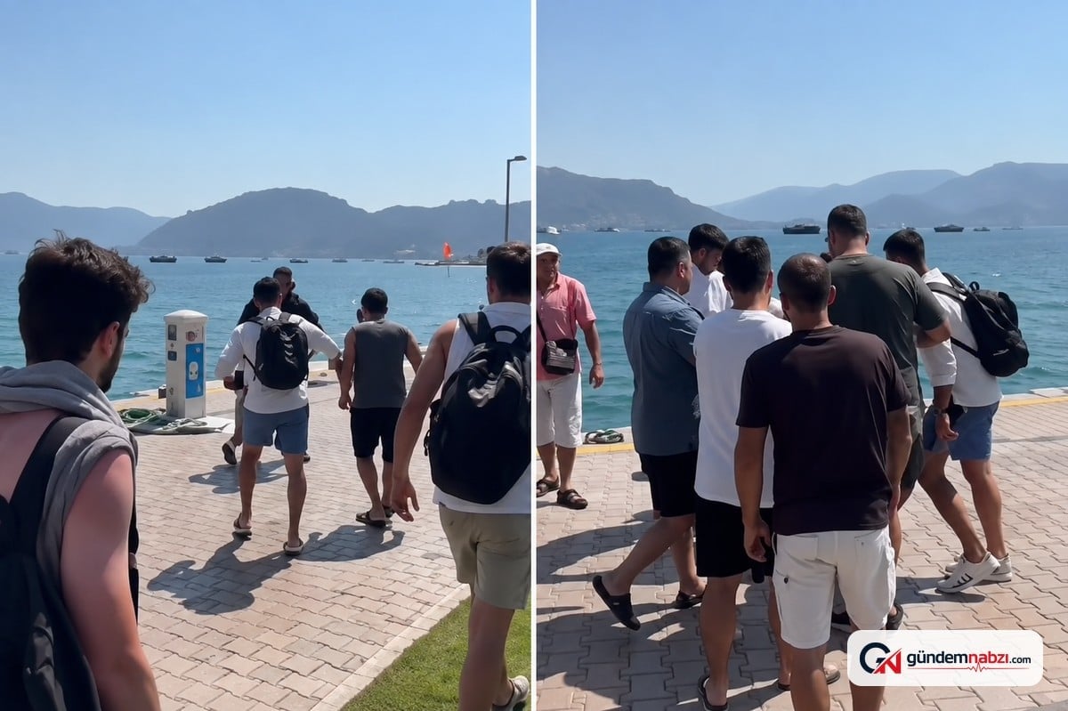 Muğla'da tur teknesi kaptanı müşterisine bıçakla saldırdı