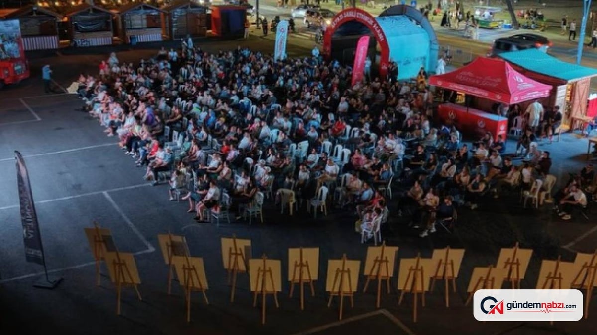 Açık havada sinema günleri Altınordu'da başladı