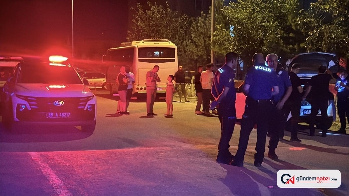Kayseri'de silahlı kavgada bir çift yaralandı
