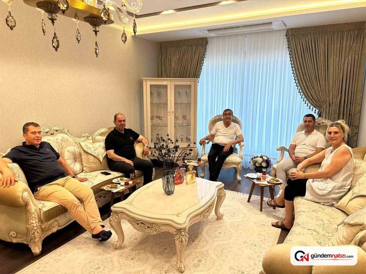 Bünyamin Bozgeyik, gazeteci Ali Babat’ı ziyaret etti