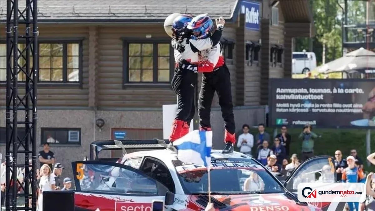 Toyota, Finlandiya Rallisi'nde podyumu tamamladı