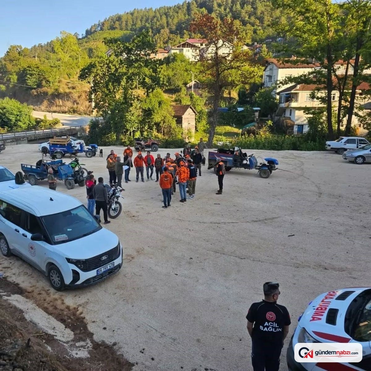Yığılca'da yaban domuzlarına karşı sürek avı düzenlendi