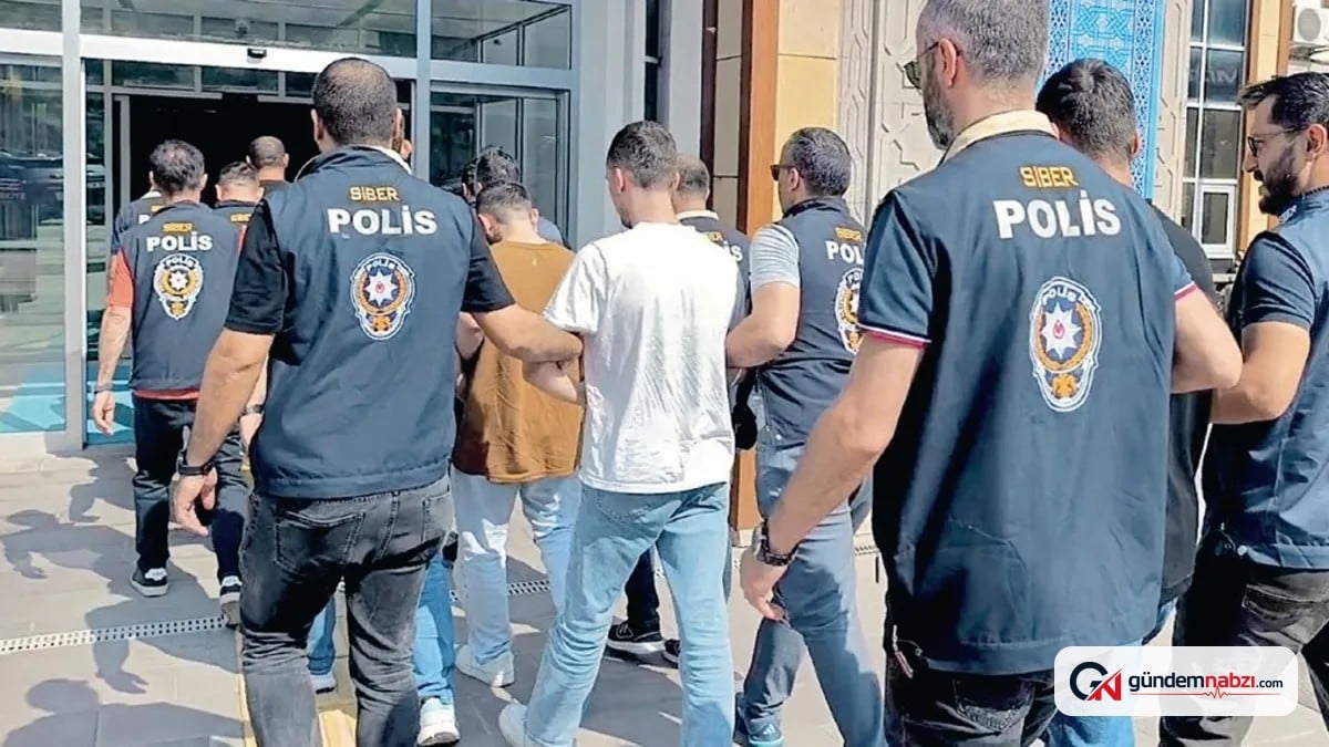 22 milyonluk siber dolandırıcılığa 14 tutuklama