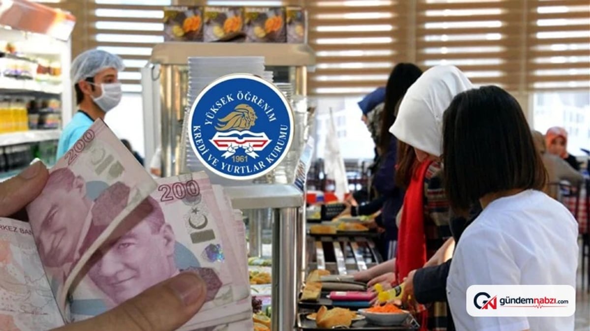 KYK yurtlarında beslenme yardımı ve yemek ücretleri açıklandı