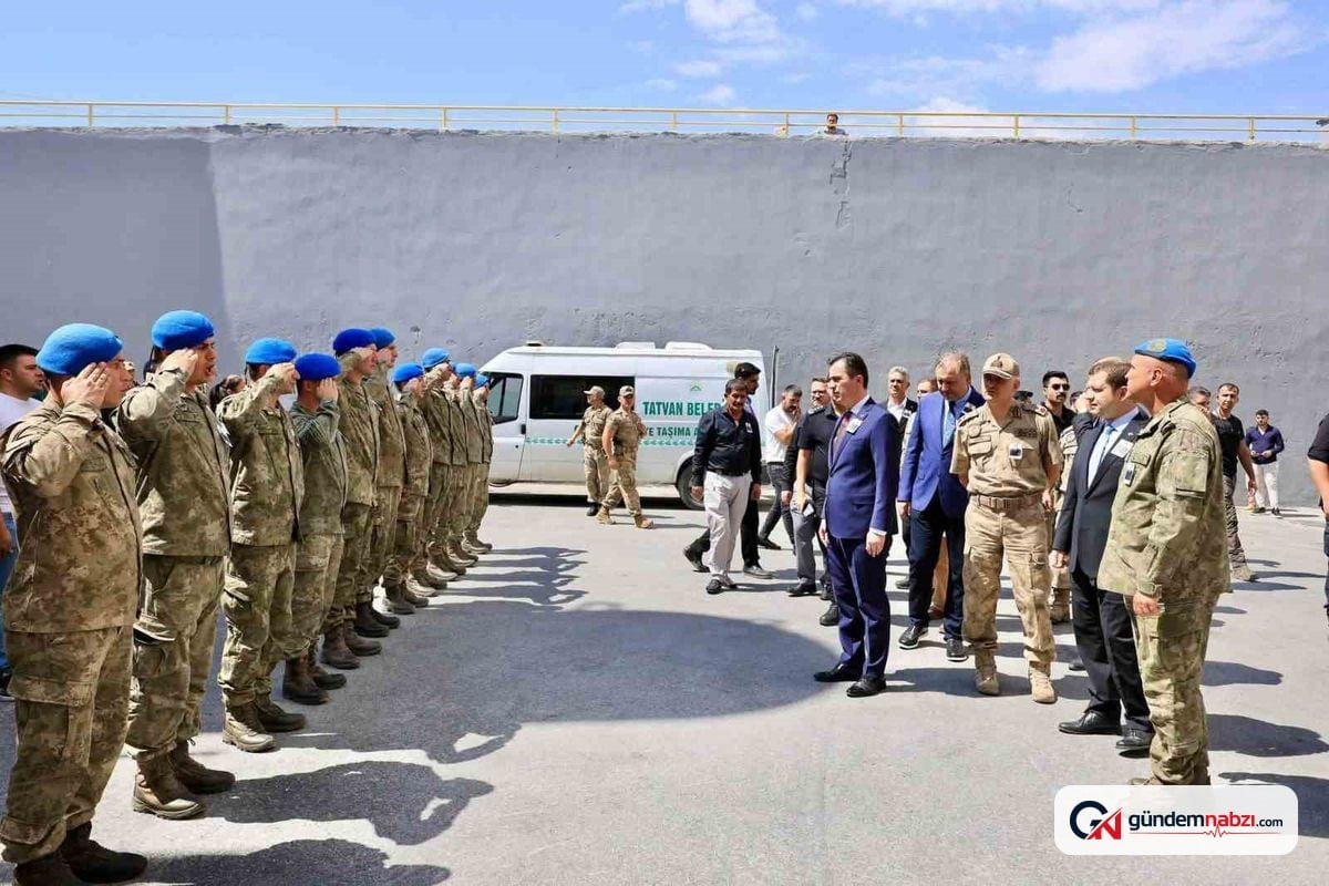 Bitlis'te kazada hayatını kaybeden asker uğurlandı