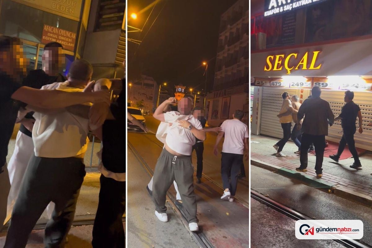 Bursa'da gece kulübü çıkışı kavga: Polis müdahale etti
