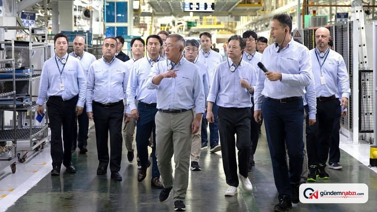 Hyundai Başkanı Euisun Chung, IONIQ 3 üretimini denetledi