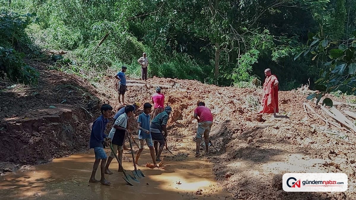 Sri Lanka'da okullar kapatıldı, sel ve toprak kaymalarında ölü sayısı 7'ye yükseldi