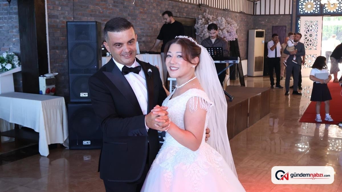 Ordu'da Japon gelinle geleneksel düğün