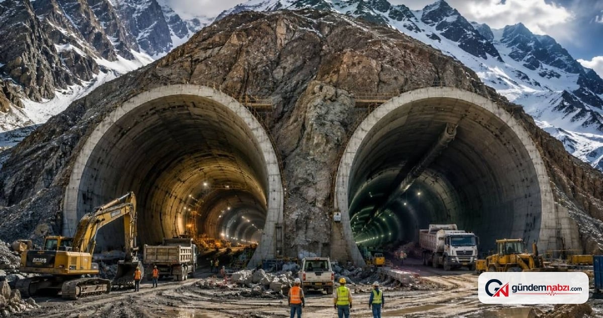 Agua Negra Tüneli proje ile iki ülke bağlanıyor
