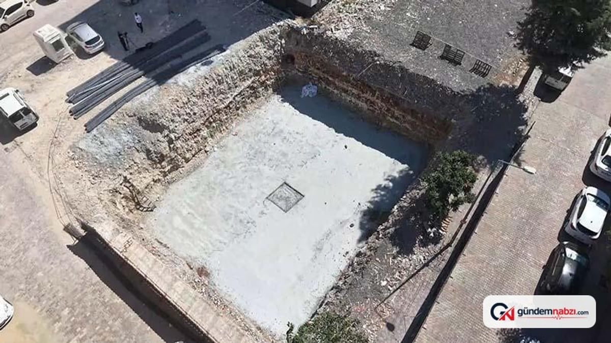 Bahçelievler'de kentsel dönüşüm kazısında tarihi eser bulundu