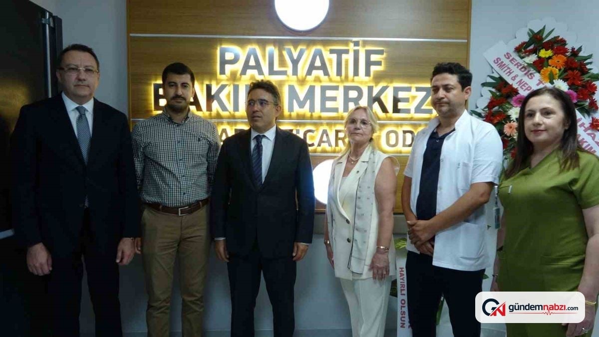Marmaris Devlet hastanesi'nde yeni palyatif bakım merkezi açıldı