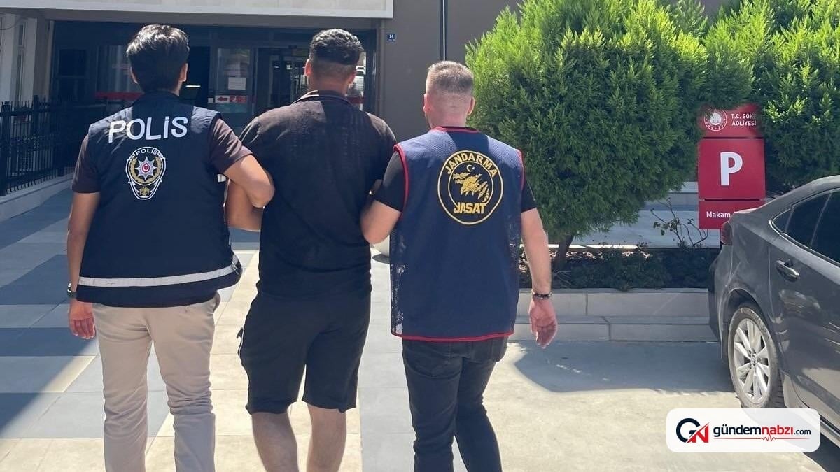 Aydın Söke'de 25 yıl hapis cezası olan firari yakalandı