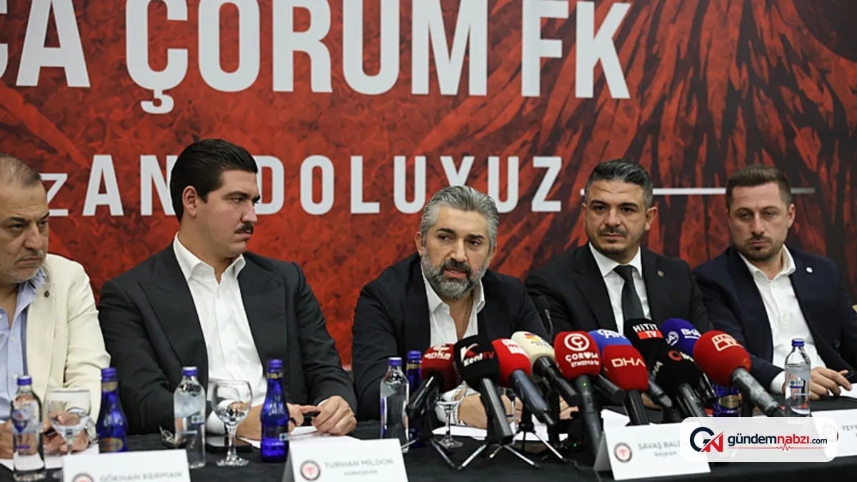 Çorum FK başkanı Savaş Balçık'tan Avrupa hedefi