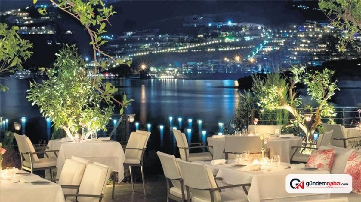 Muğla Bodrum'daki restoran fiyatları Avrupa'yla yarışıyor