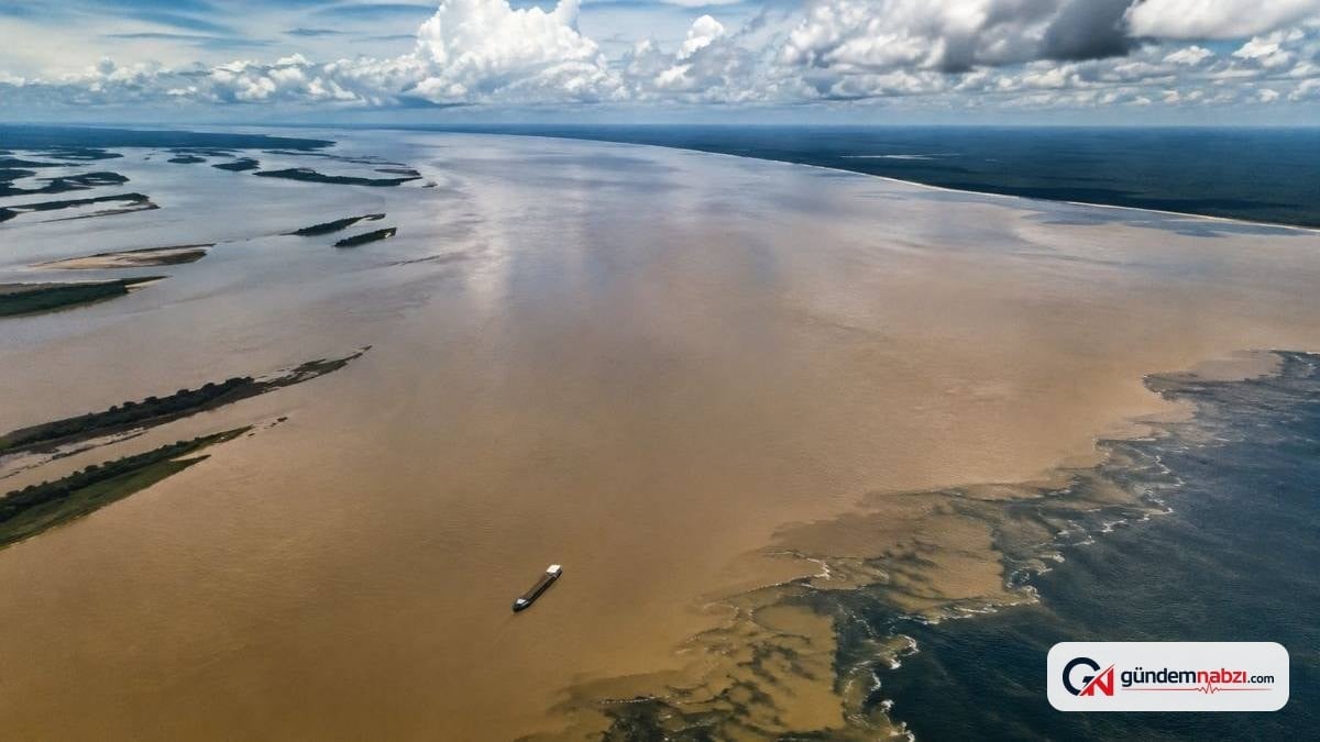 Amazon nehri saniyede 210 milyon litre su akıtıyor
