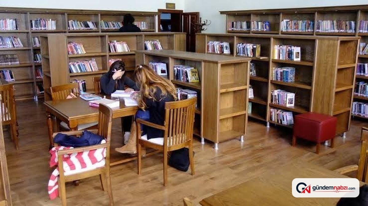 Aydın'da kütüphane masaları Online rezervasyonla seçiliyor