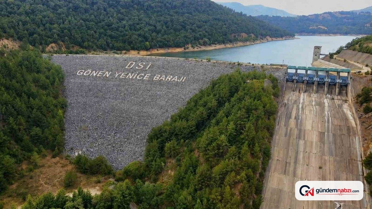 Balıkesir barajlarında su seviyesi düştü