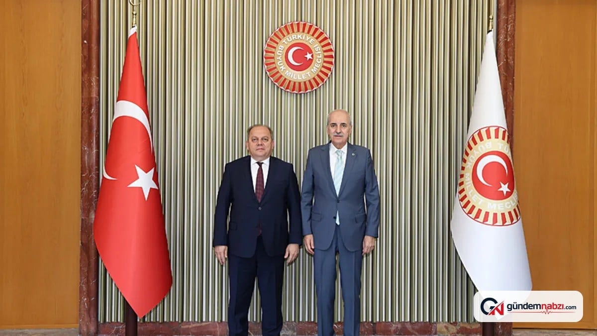 TBMM Başkanı Kurtulmuş, Yargıtay Başkanı Kerkez'i kabul etti