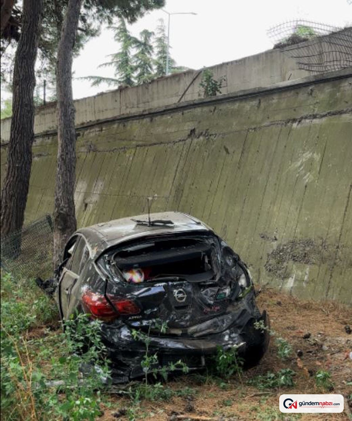 Samsun'da iki otomobil çarpıştı: 1 yaralı
