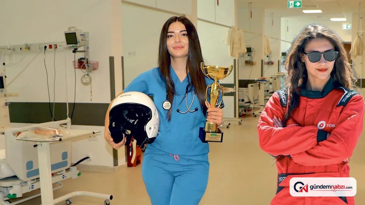 Hemşireliği ve ralli pilotluğunu birlikte yürüten kadınlar
