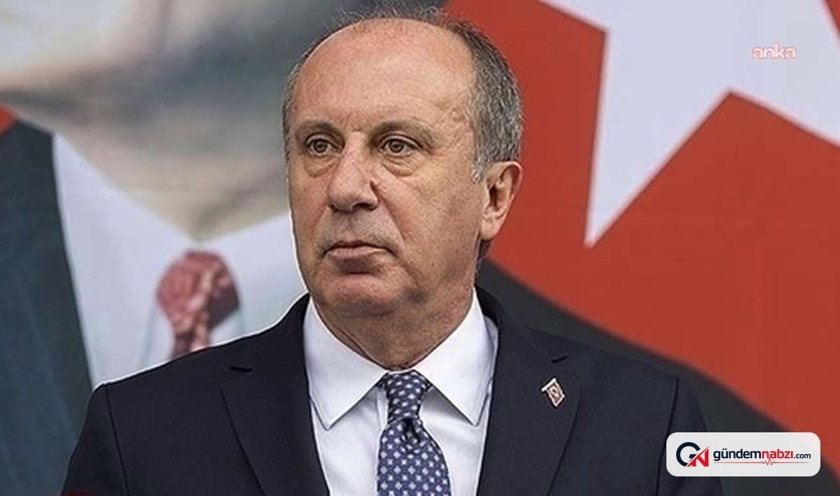 Muharrem İnce: Muhalefet rehavete kapılmamalı